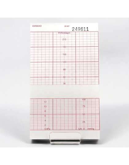 Corometrics MODEL 115 ECG Chart Paper - Case of 100 (Pad)